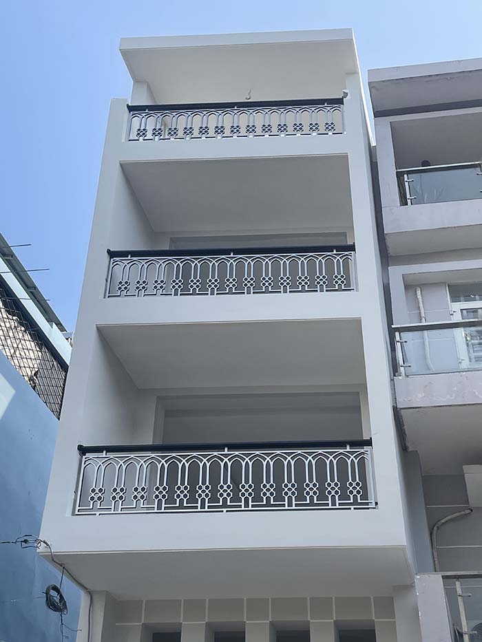 Mẫu lan can nhôm đúc hiện đại